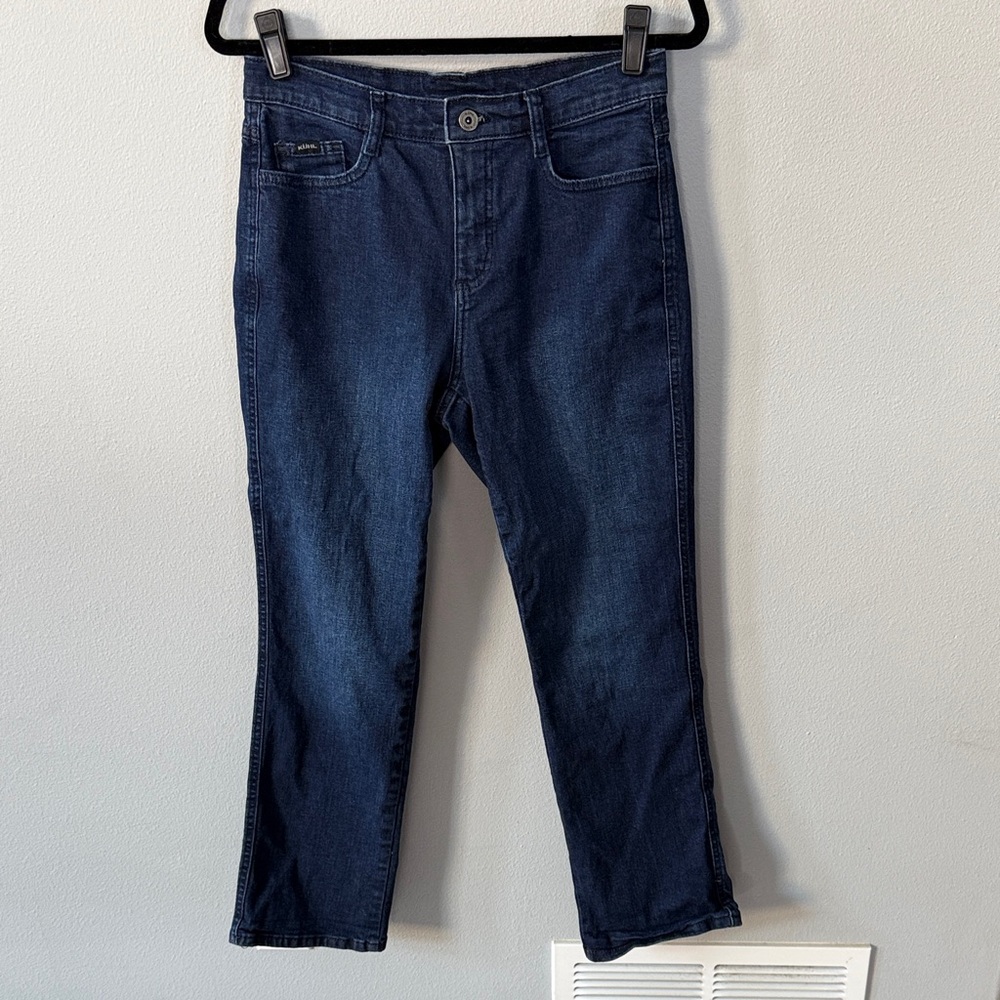 Kuhl Women's Straight Leg Jeans in Dark Indigo Blue